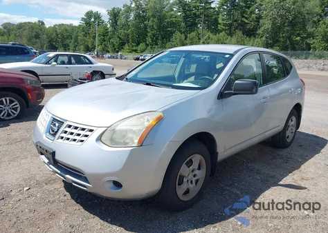 2008 Nissan Rogue S from USA, damaged, VIN JN8AS58V28W141208